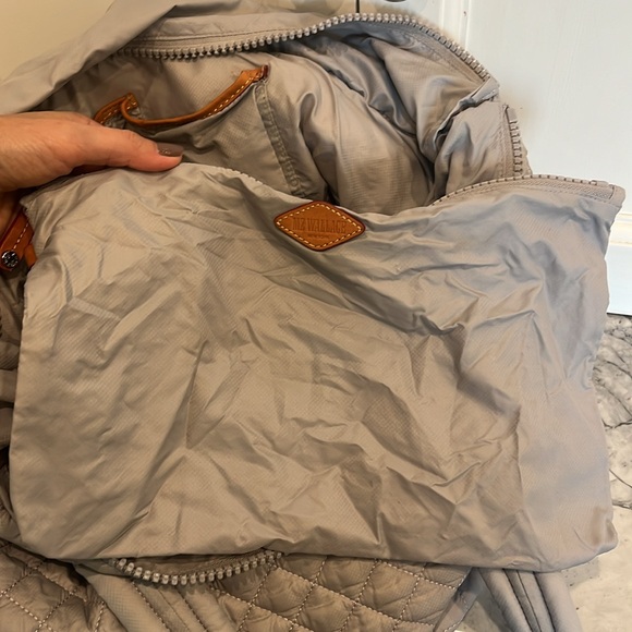 MZ Wallace Gray Quilted Tote - Picture 9 of 13